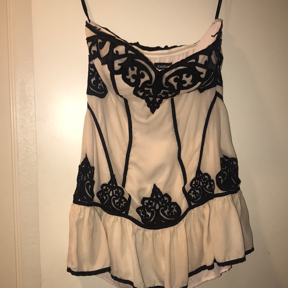 Bebe nude colored dress